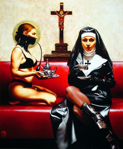 2001 Bad nun 130x100